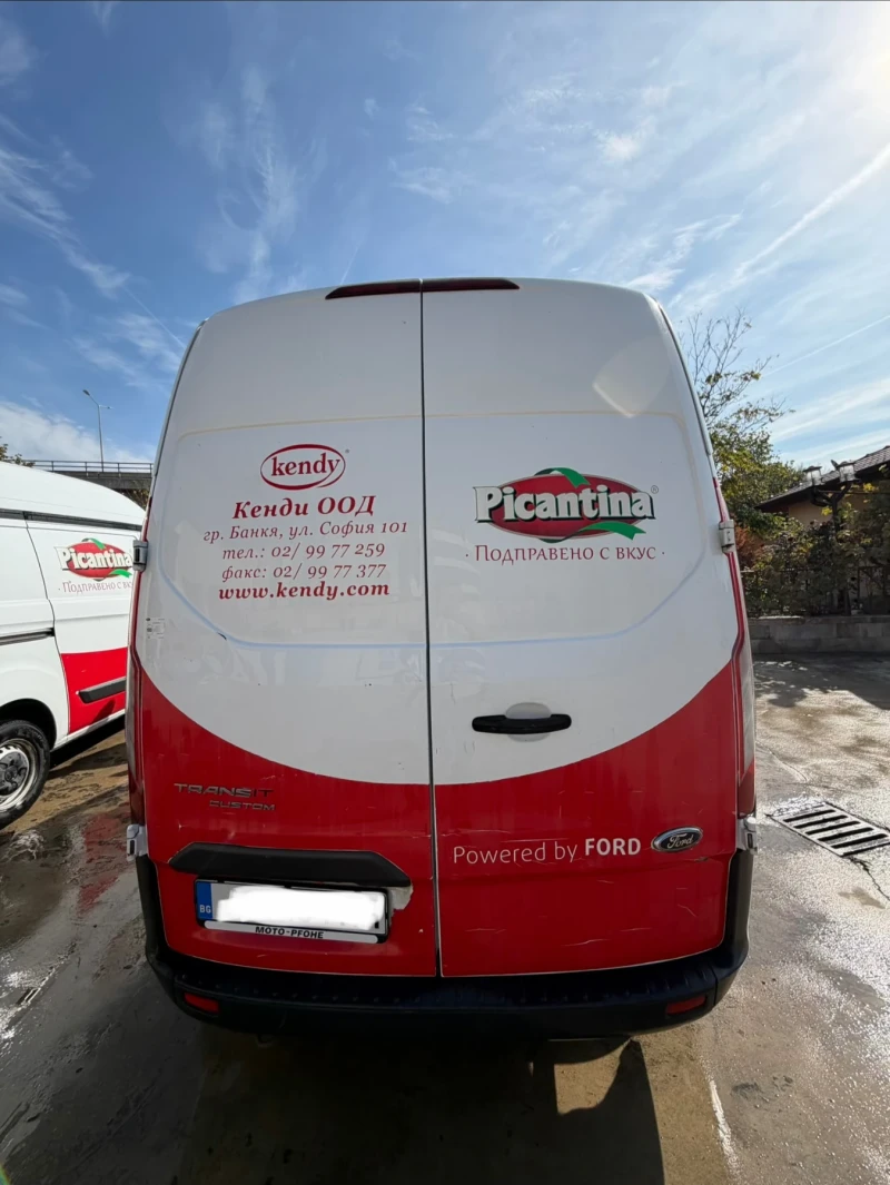 Ford Transit Custom, снимка 4 - Бусове и автобуси - 52648186