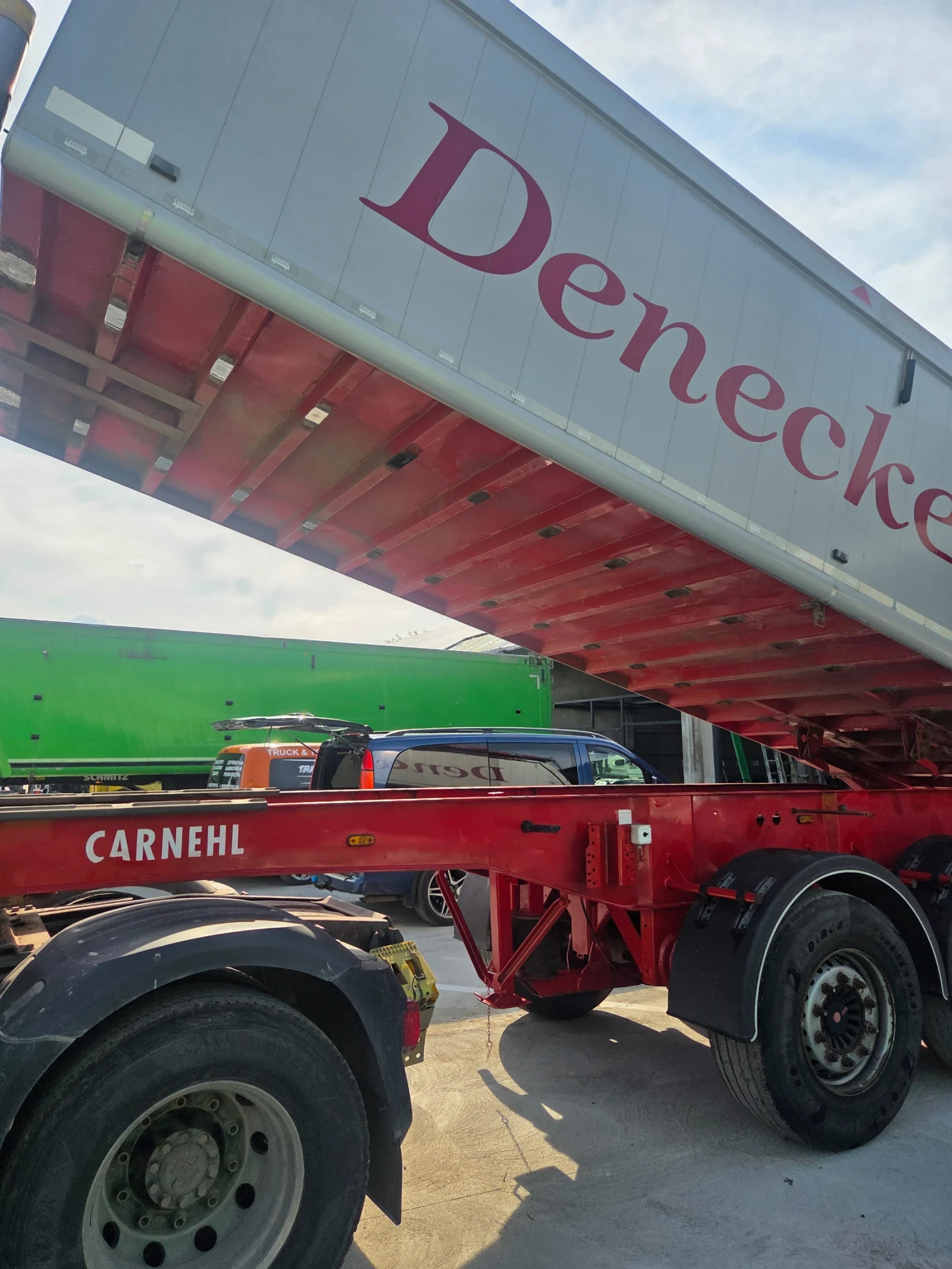 Полуремарке Други Карнел 28м3, снимка 6 - Ремаркета - 55648923