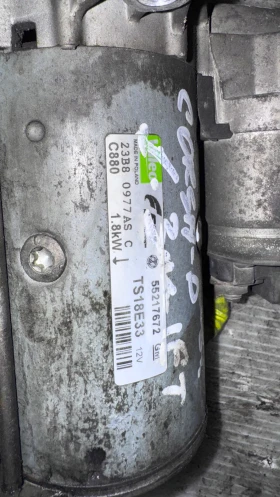 Стартер за Opel Corsa 2008 - 55217672 / TS18E33, снимка 2