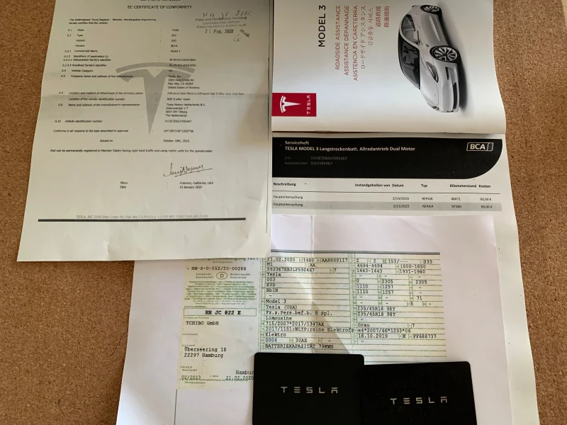 Tesla Model 3 С ДДС.LONG RANGE* 107хил.км* 4x4* Европейска, снимка 9 - Автомобили и джипове - 52237410