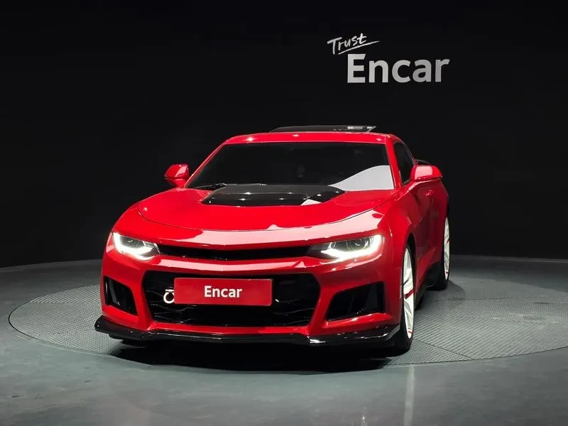 Chevrolet Camaro SS 6.2 V8 Volcano Red, снимка 3 - Автомобили и джипове - 53912734