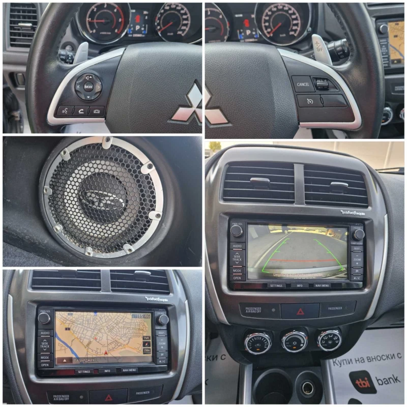 Mitsubishi ASX 4х4 , Ксенон, панорамен таван, АВТОМАТИК , снимка 16 - Автомобили и джипове - 51544153
