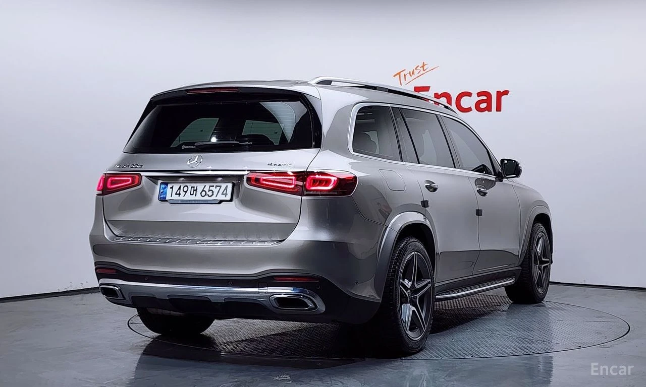Mercedes-Benz GLS 400 AMG* LINE* BURMESTER* ДИСТРОНИК* ОБДУХВАНЕ* 3TV* М, снимка 2 - Автомобили и джипове - 55588099