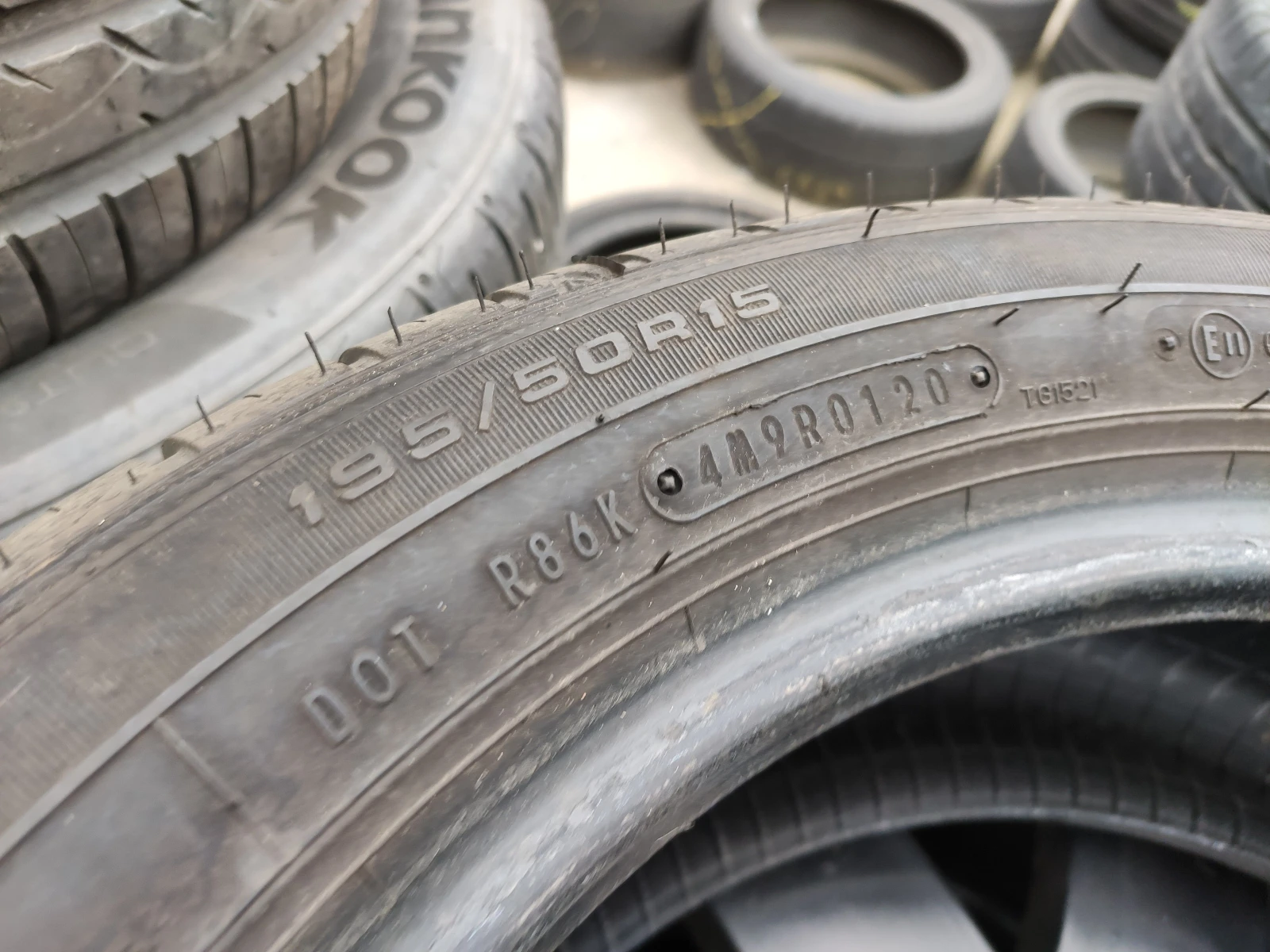 Гуми Летни 195/50R15, снимка 9 - Гуми и джанти - 54987347