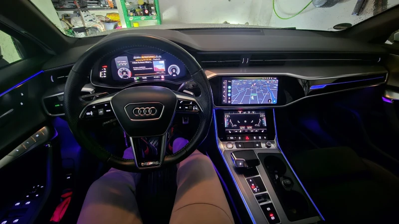 Audi A6 5.0 TDI S-line Matrix Led- Гаранция, снимка 4 - Автомобили и джипове - 52530410