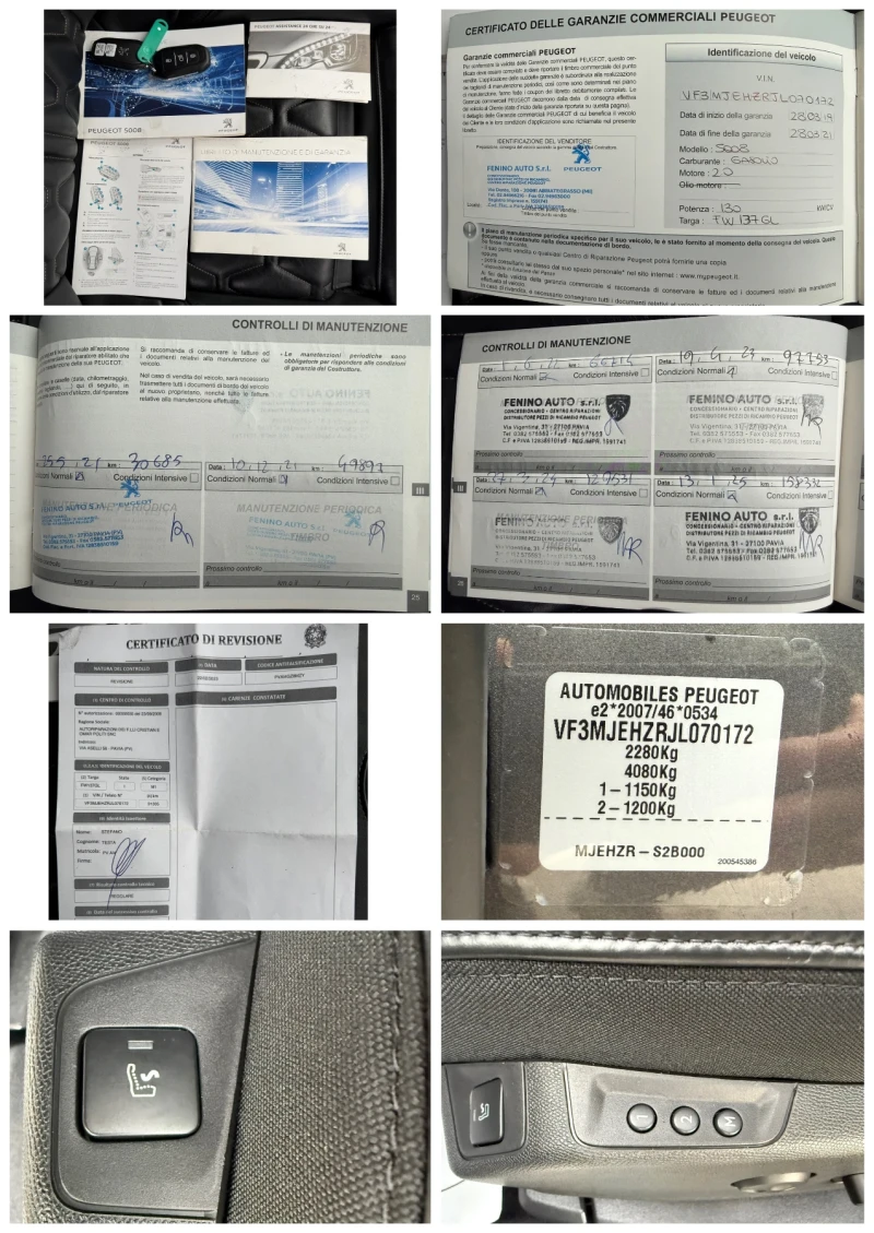 Peugeot 5008 2.0-BLUEHDI-GT-line-6+ 1-167.000km-ORIGINAL-FULL, снимка 16 - Автомобили и джипове - 53002615