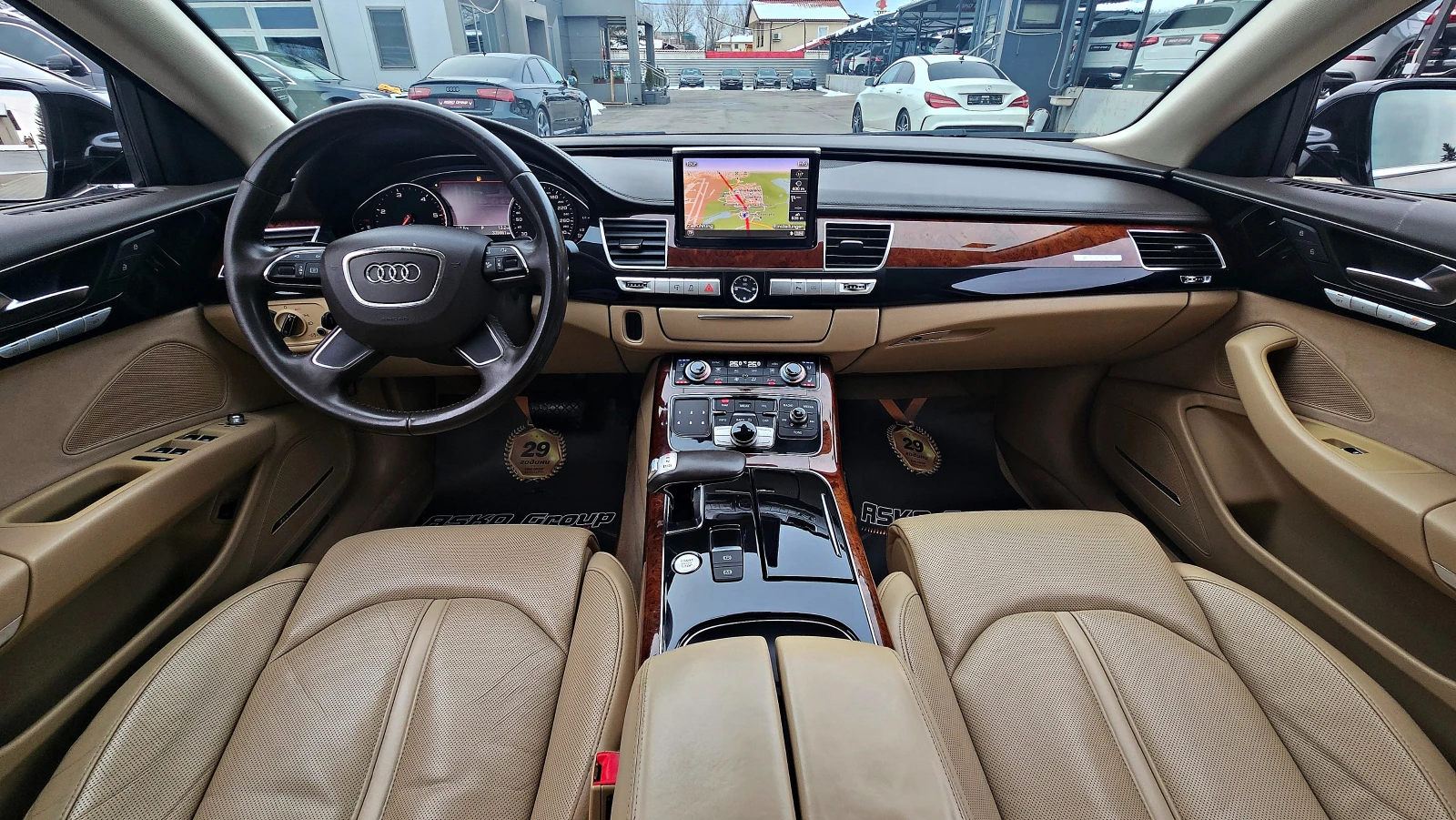 Audi A8 4.2/DISTR/MAСАЖ/CАMERА/ПОДГР/ОБДУХ/NIGHT/BOSE/LIZ - изображение 8