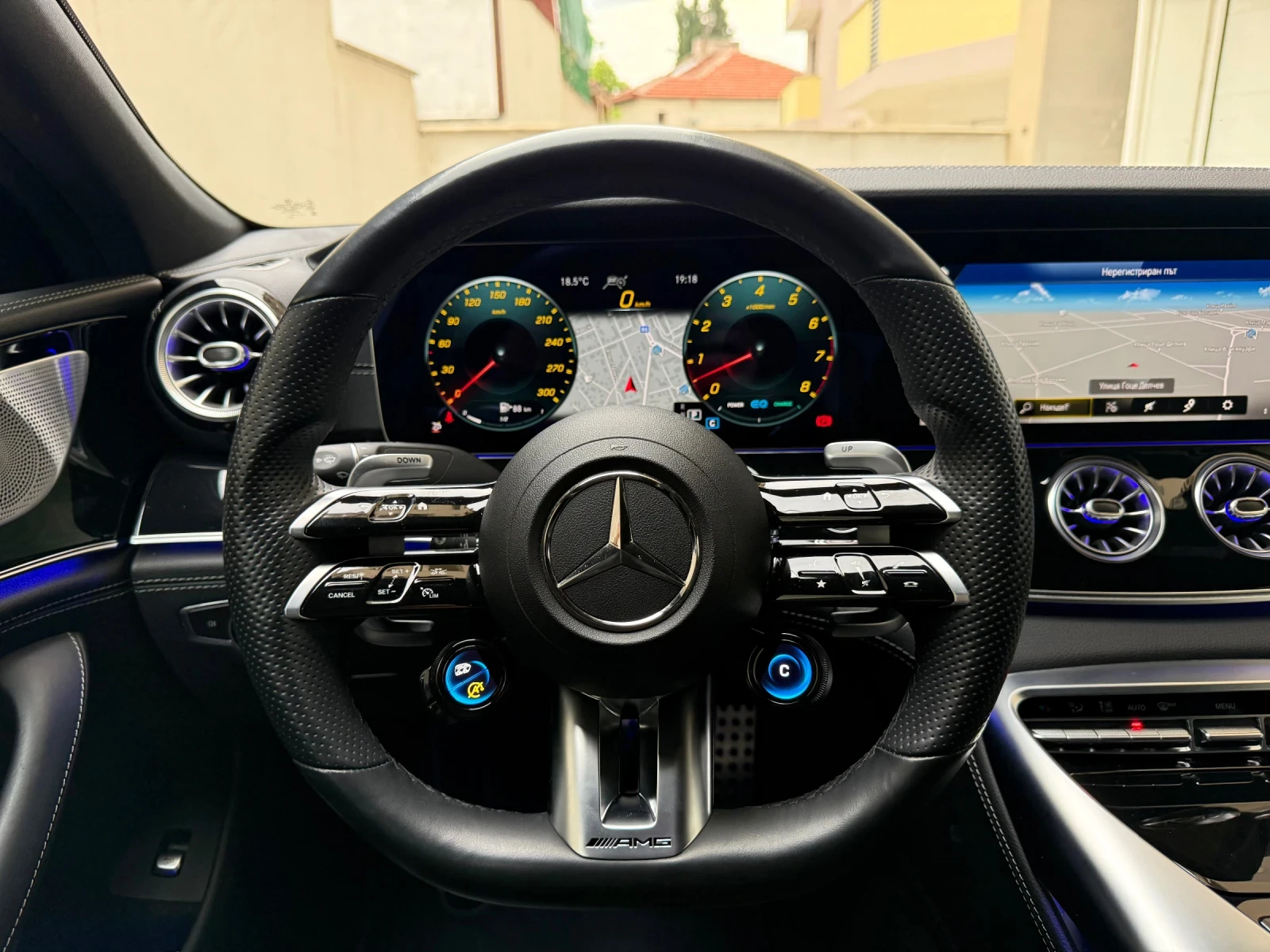 Mercedes-Benz AMG GT 43 4MATIC+ EQ Boost, снимка 9 - Автомобили и джипове - 54459016