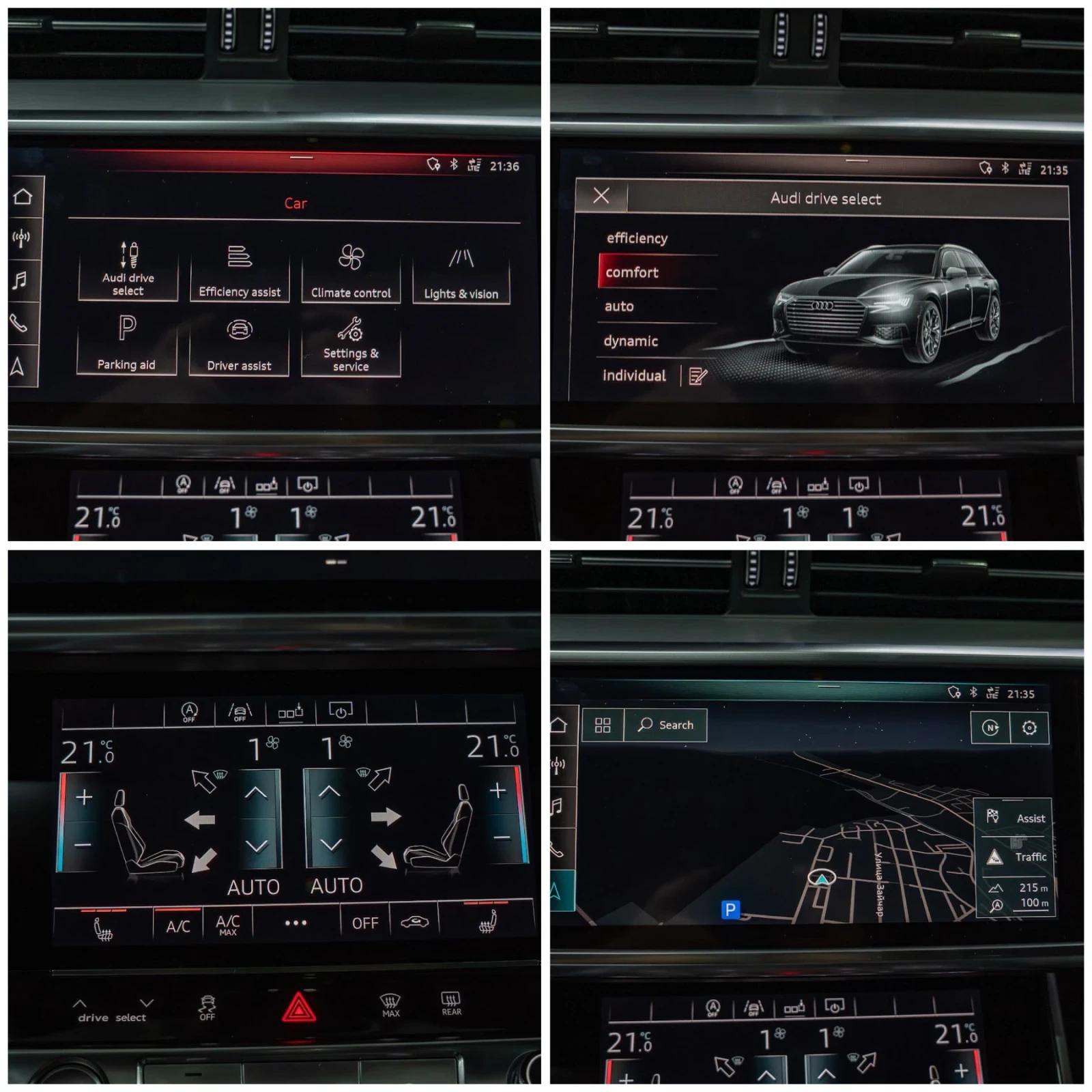 Audi A6 3.0TDI /RS6 OPTIK/ PANO/ SHADOWLINE/ 22zoll RS/ | Mobile.bg � ����������� 12