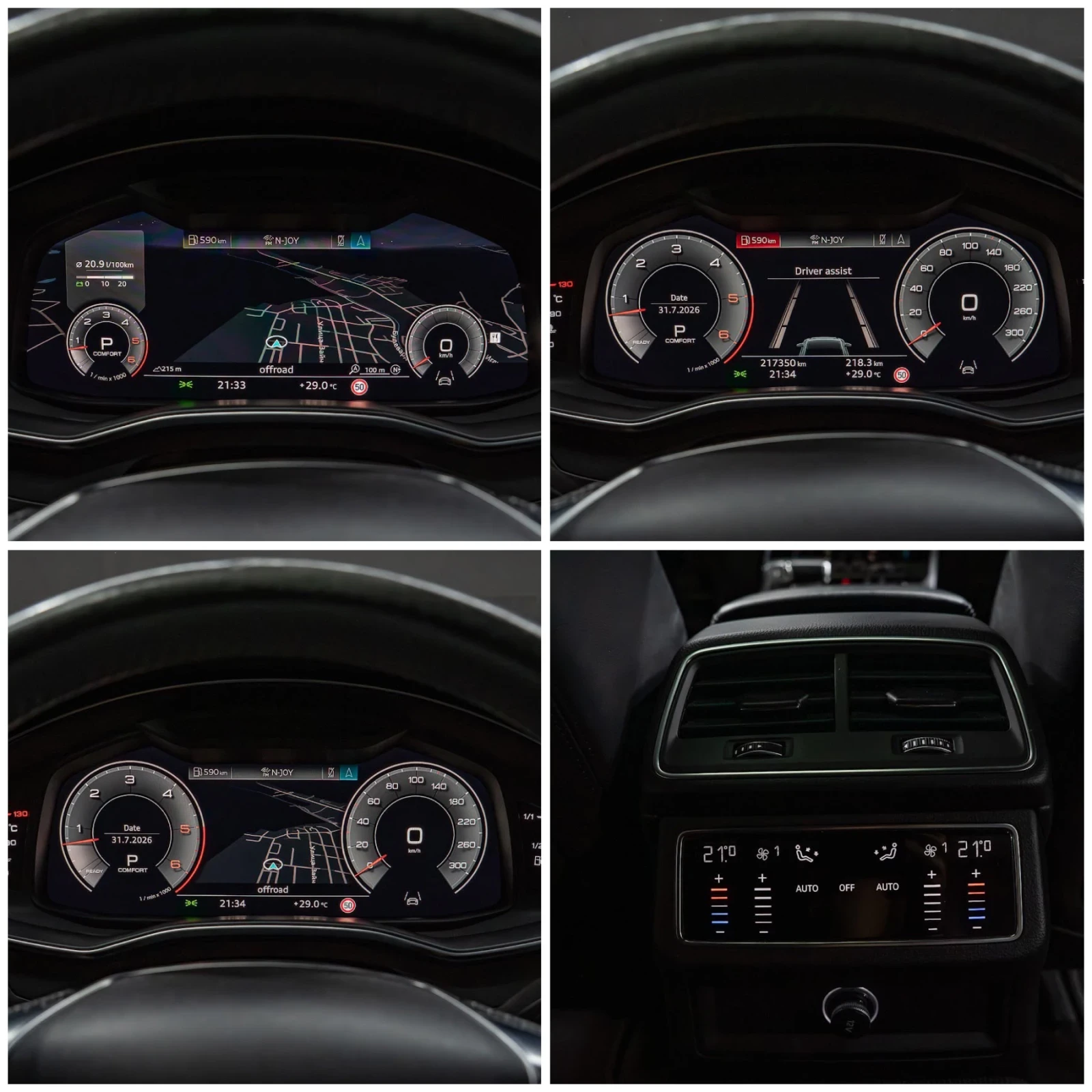 Audi A6 3.0TDI /RS6 OPTIK/ PANO/ SHADOWLINE/ 22zoll RS/ | Mobile.bg � ����������� 10