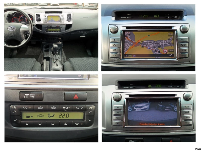 Toyota Hilux 3.0 D4D* 4X4* БАВНИ* БЛОКАЖ* АВТОМАТИК* ИТАЛИЯ* , снимка 13 - Автомобили и джипове - 52014504