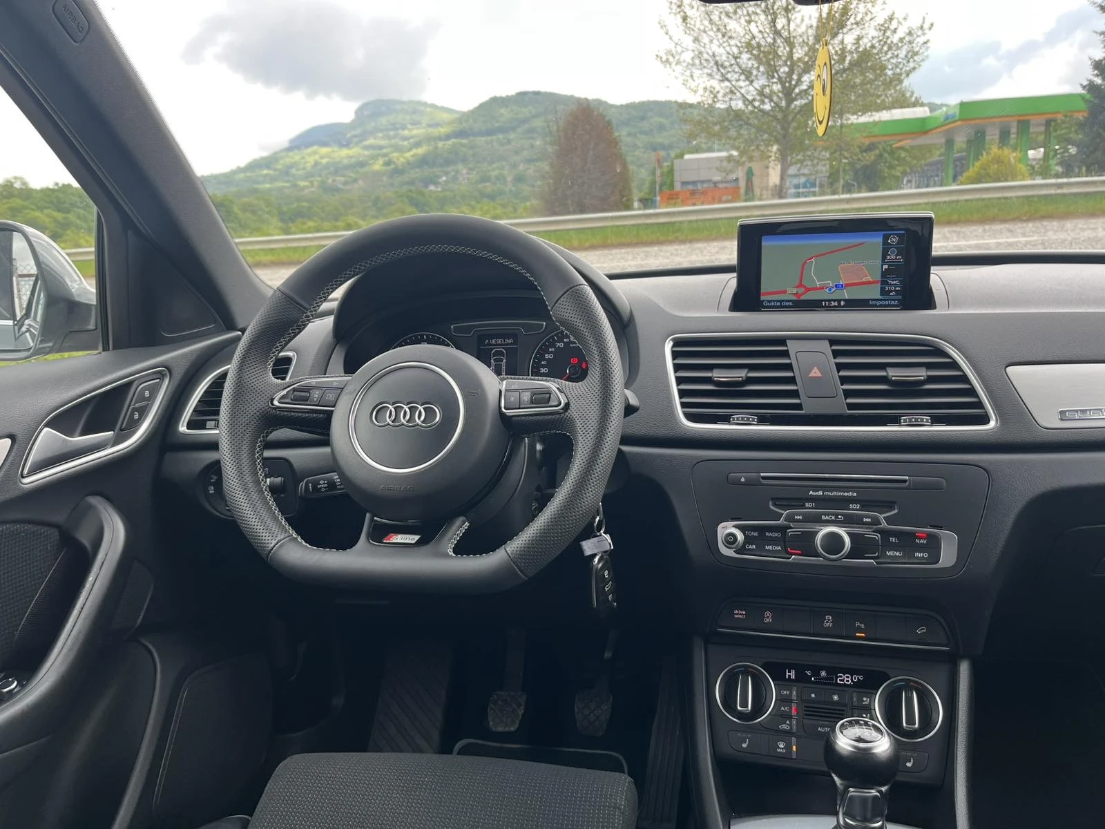 Audi Q3 S-LINE QUATTRO 2.0TI 150кс NAVI КСЕНОН ВНОС ИТАЛИЯ, снимка 12 - Автомобили и джипове - 52665790