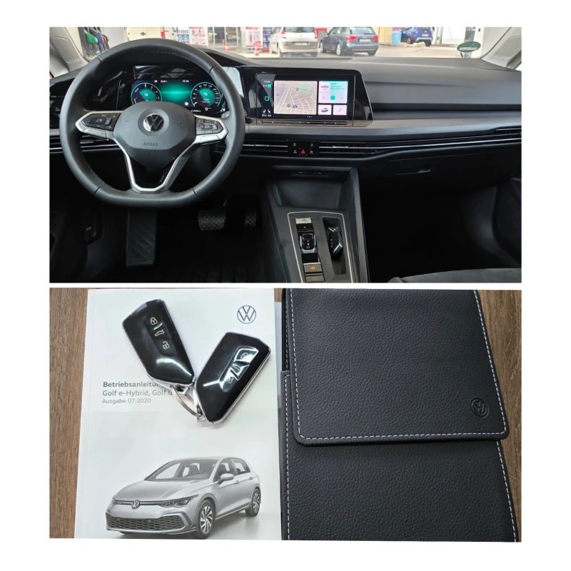 VW Golf уникат-е Hybrid-Автомат-НАВИ-КОКПИТ ТАБЛО, снимка 12 - Автомобили и джипове - 51351724