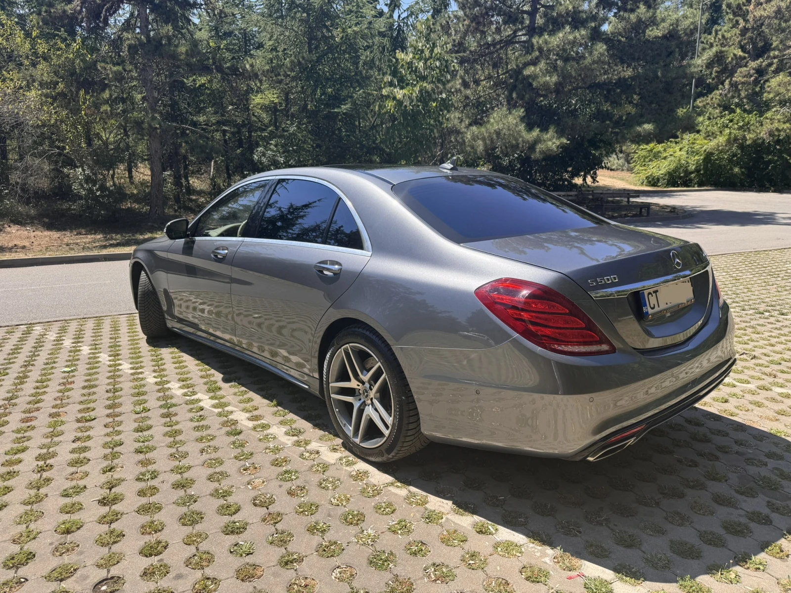 Mercedes-Benz S 550 4MATIC AMG Line| Burmester| 360| Масаж| Обдухване, снимка 2 - Автомобили и джипове - 55477220