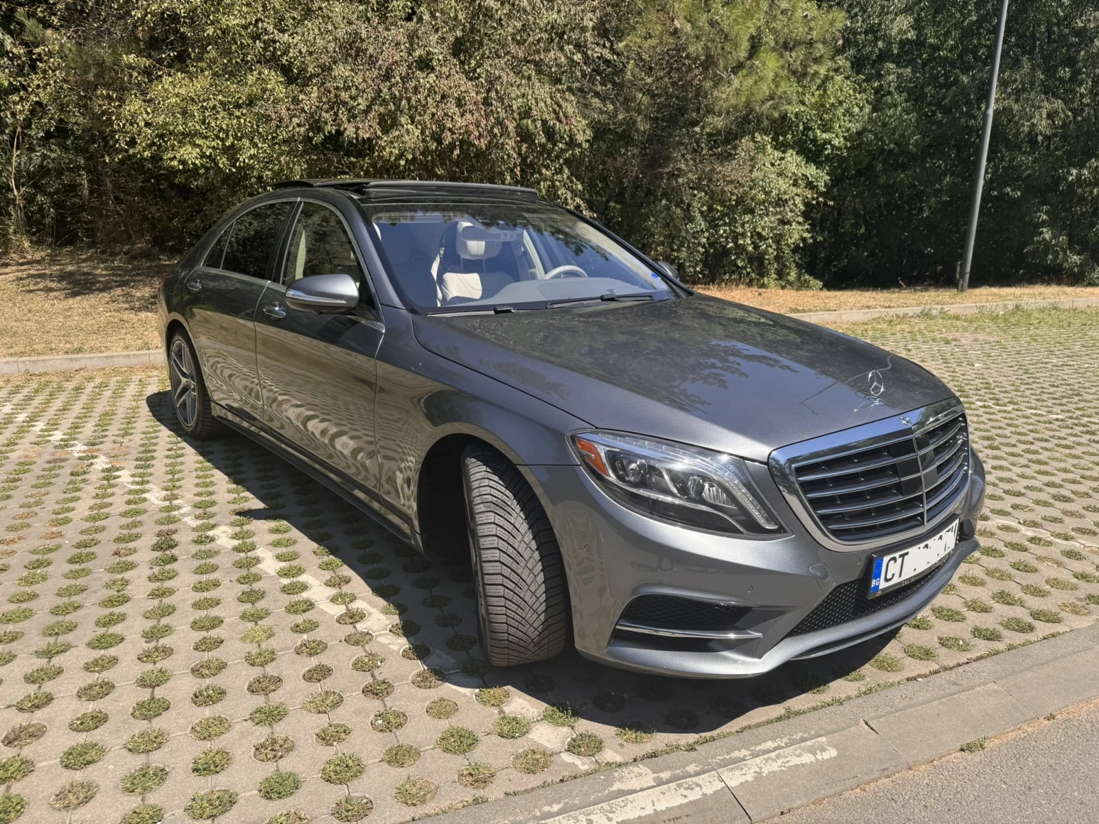 Mercedes-Benz S 550 4MATIC AMG Line| Burmester| 360| Масаж| Обдухване, снимка 3 - Автомобили и джипове - 55477220