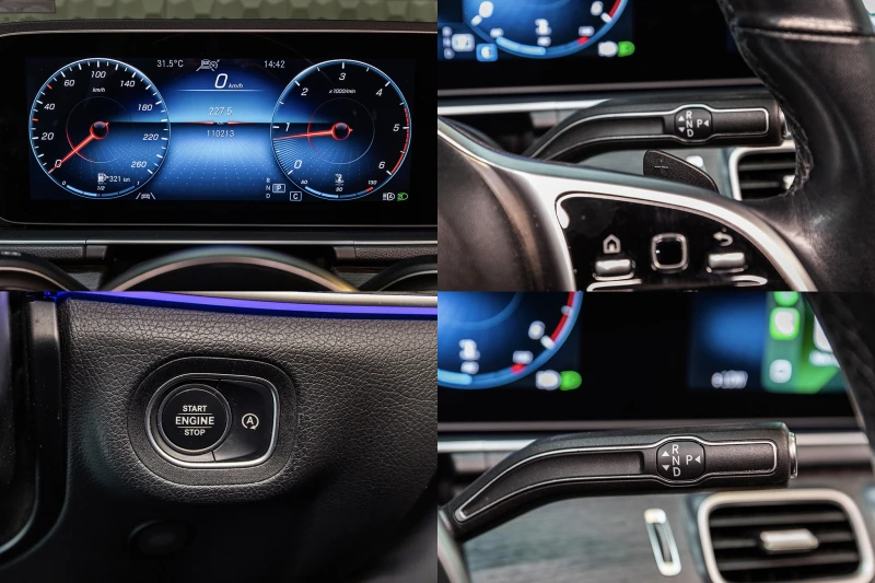 Mercedes-Benz GLE 300d* BURMESTER * MEMORY * DISTRONIC * , снимка 15 - Автомобили и джипове - 50952141