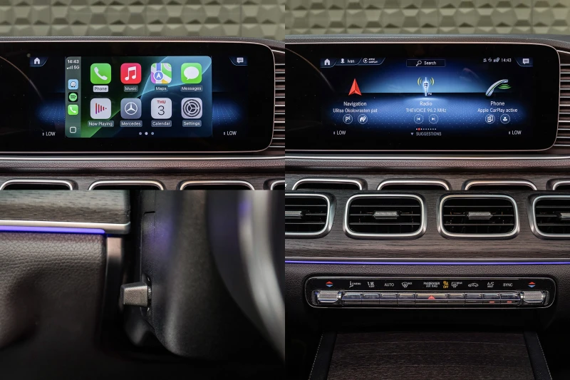 Mercedes-Benz GLE 300d* BURMESTER * MEMORY * DISTRONIC * , снимка 17 - Автомобили и джипове - 50952141