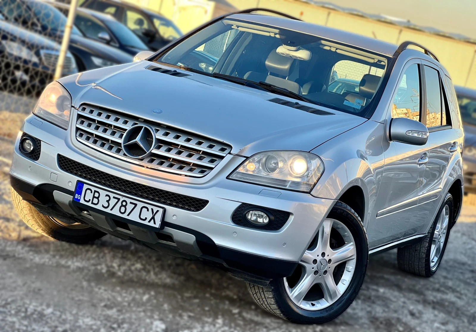 Mercedes-Benz ML 320 Keyless* Sport* КОЖА* Aqua blue* Алкантар* 4Matic* - изображение 2