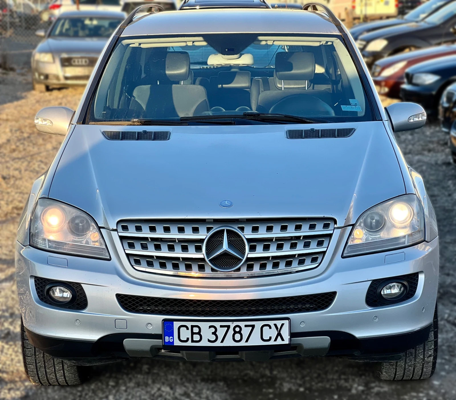 Mercedes-Benz ML 320 Keyless* Sport* КОЖА* Aqua blue* Алкантар* 4Matic* - изображение 5