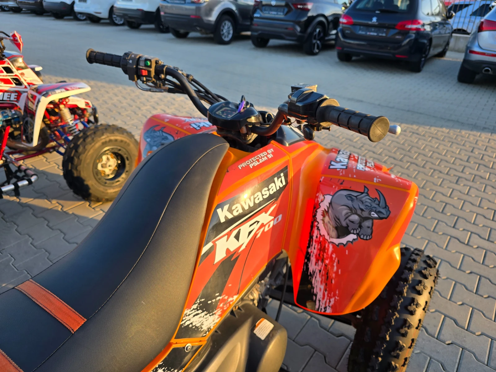 Kawasaki Kfx 700сс, Ролбари, Генерация, Нови гуми!, снимка 9 - Мотоциклети и мототехника - 53874205