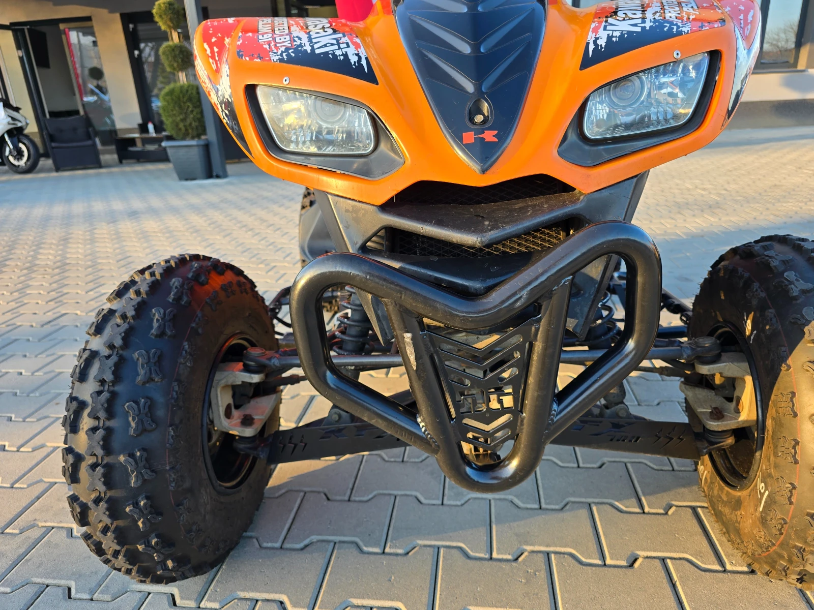 Kawasaki Kfx 700сс, Ролбари, Генерация, Нови гуми!, снимка 10 - Мотоциклети и мототехника - 53874205