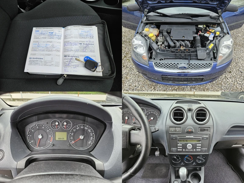 Ford Fiesta 1.25 бензин 75кс, снимка 17 - Автомобили и джипове - 49751662