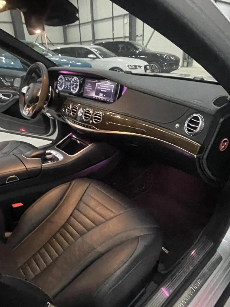 Mercedes-Benz S 500 AMG 6.3 Face/Дистр/Панор/Обд/вакум/ФУЛЛ!!!, снимка 9 - Автомобили и джипове - 50981226