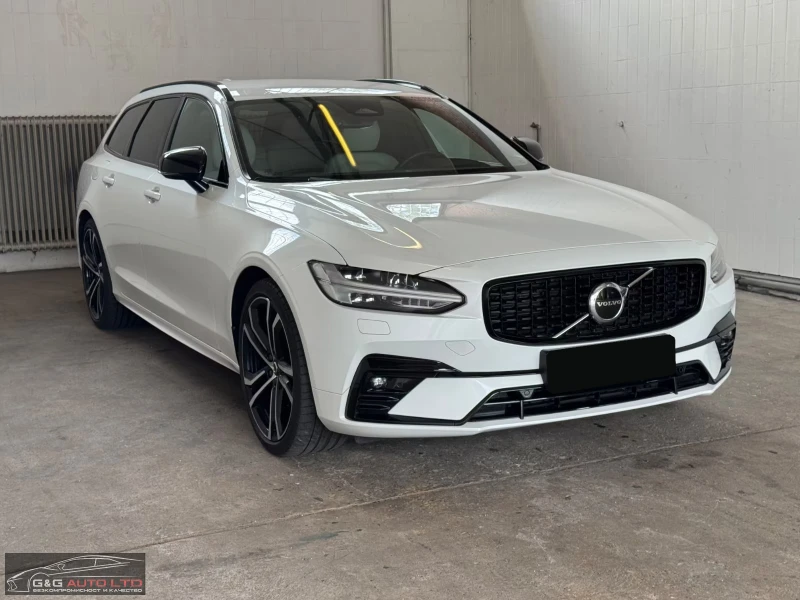 Volvo V90 R-DESIGN/197HP/CAM/MEMO/H&K/NAVI/LED/KLESS/308gpr, снимка 4 - Автомобили и джипове - 51681835