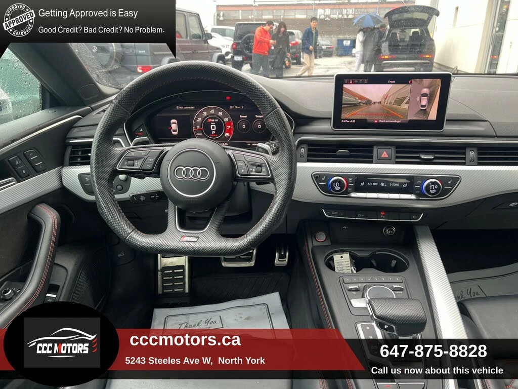 Audi Rs5 SPORTBACK BLINDSPOT* 360CAM* CARPLAY* KEYLESS*  - изображение 7