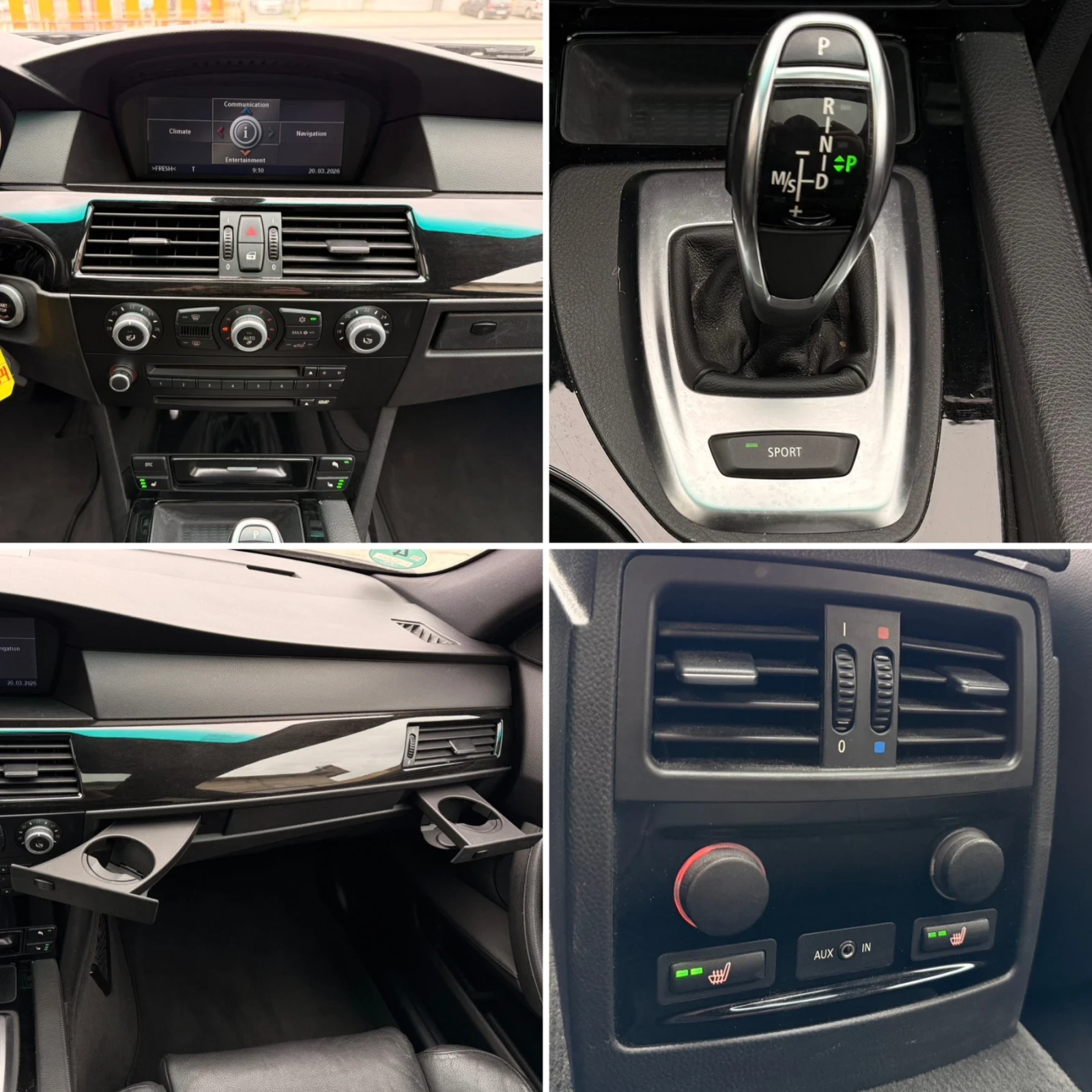 BMW 535 D/LCI/286hp/F1/ВАКУУМ/LOGIC 7, снимка 11 - Автомобили и джипове - 53918698