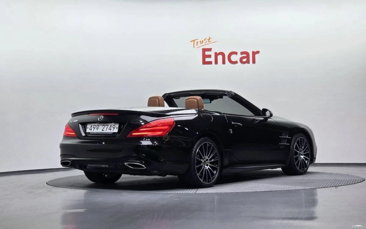 Mercedes-Benz SL 400 AMG * ОБДУХВАНЕ * ДИСТРОНИК * , снимка 3 - Автомобили и джипове - 55243139