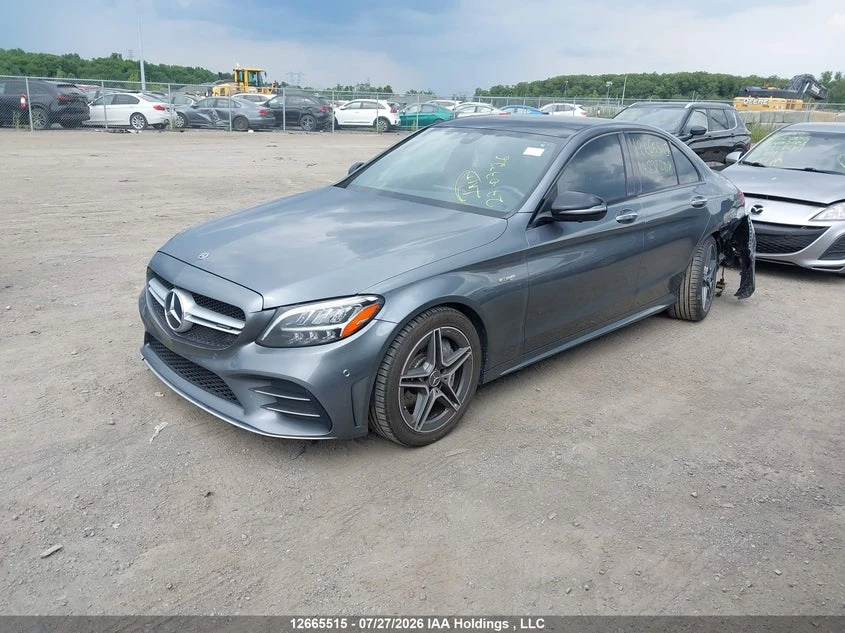 Mercedes-Benz C 43 AMG 4MATIC Автокредит Цена до България, снимка 3 - Автомобили и джипове - 55589701