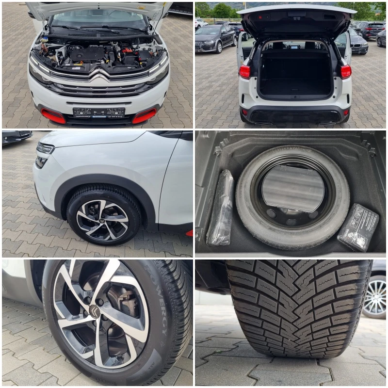 Citroen C5 Aircross 1.5HDi-131ps EAT8 / 2019г. СЕРВИЗНА ИСТОРИЯ!, снимка 17 - Автомобили и джипове - 54669425