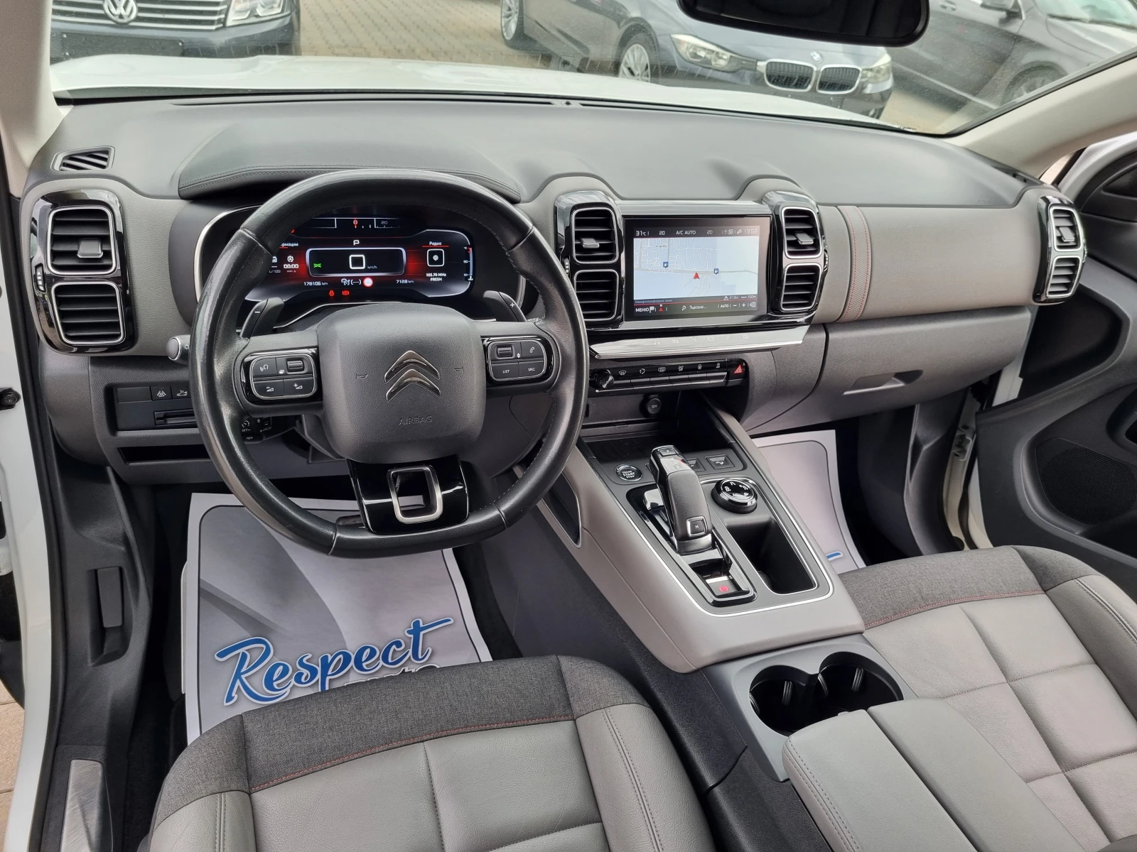 Citroen C5 Aircross 1.5HDi-131ps EAT8 / 2019г. СЕРВИЗНА ИСТОРИЯ!, снимка 9 - Автомобили и джипове - 54669425