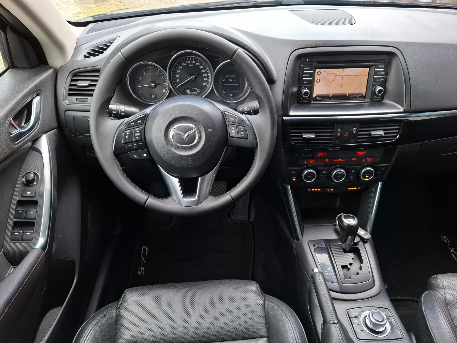 Mazda CX-5 АВТОМАТИК-4Х4-2.0i-SWISS-ФУЛ ЕКСТРИ, снимка 9 - Автомобили и джипове - 55180287