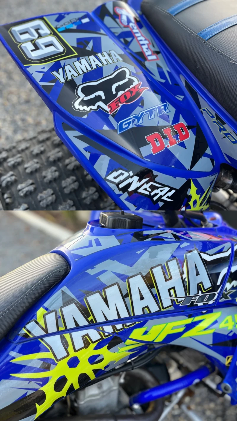 Yamaha Yfz 450R* TUNNING* TOP* СОБСТВЕН ЛИЗИНГ, снимка 5 - Мотоциклети и мототехника - 52424558