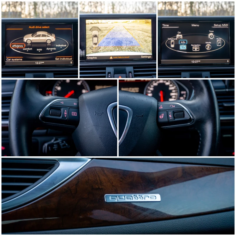 Audi A6 3.0TDI-Quattro-TOP!, снимка 13 - Автомобили и джипове - 52824152