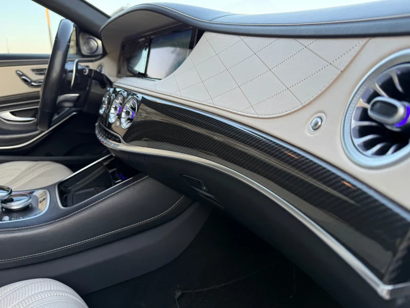 Mercedes-Benz S 63 AMG V8 BITURBO-4 MATIC, снимка 13 - Автомобили и джипове - 52826295