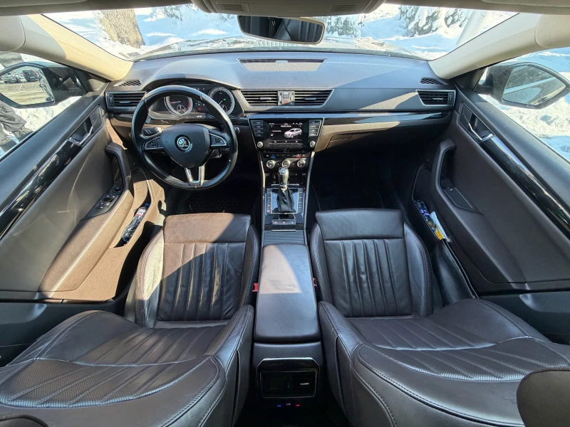 Skoda Superb L&K* ОБДУХВАНЕ* ПЕЧКА* ПАМЕТ* ДИСТРОНИК* CANTON* О, снимка 14 - Автомобили и джипове - 53288126