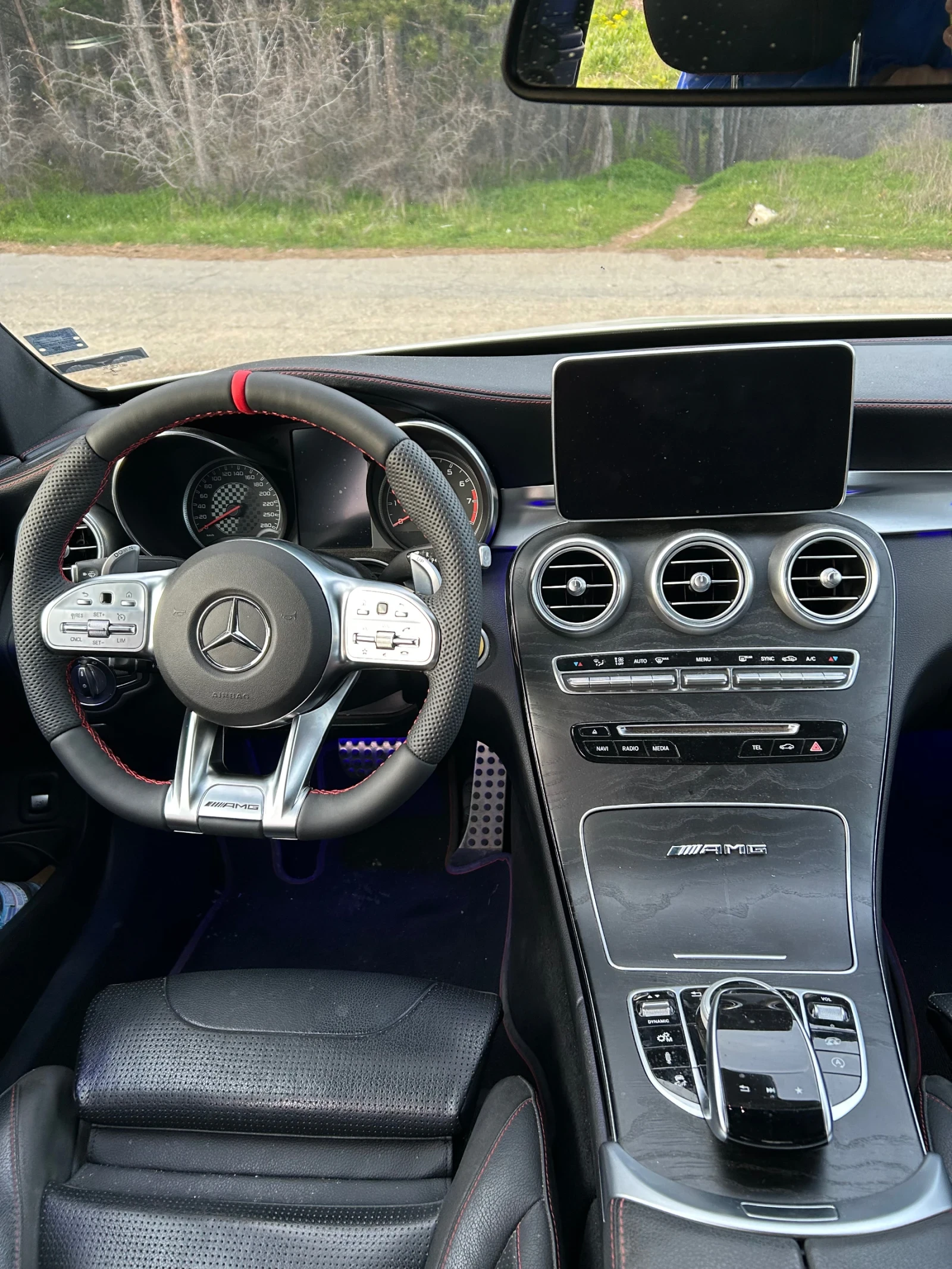 Mercedes-Benz C 43 AMG 9G ����� ! NO AMERICAN  | Mobile.bg � ����������� 9