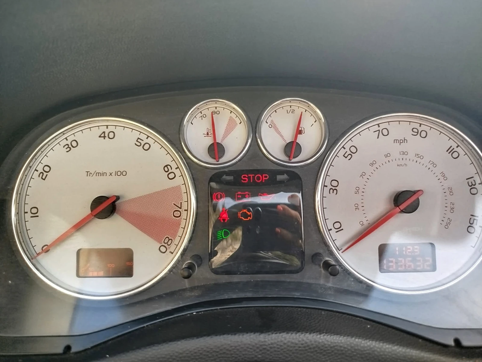 Peugeot 307 CC, снимка 16 - Автомобили и джипове - 55252217