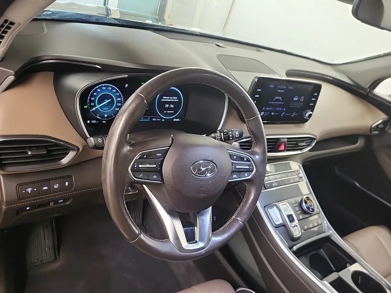 Hyundai Santa fe Htrac* Plug in Hybrid* Подгрев* Обдух* Пано, снимка 7 - Автомобили и джипове - 52317588