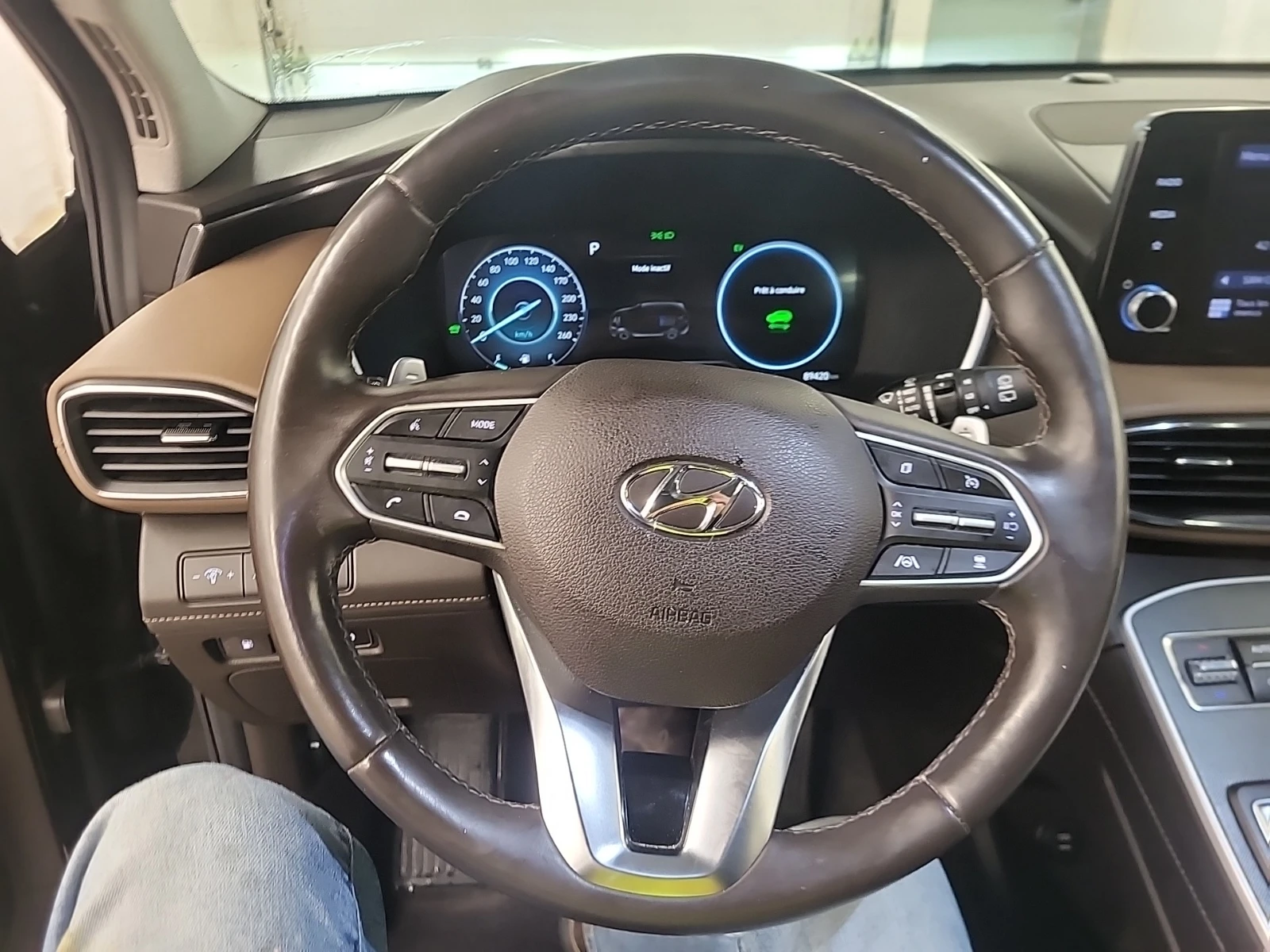 Hyundai Santa fe Htrac* Plug in Hybrid* Подгрев* Обдух* Пано - изображение 9