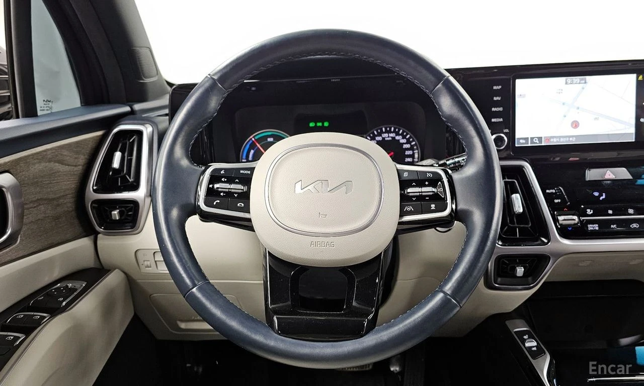 Kia Sorento 1.6 HEV Prestige 4x4* DISTRONIC* ПОДГРЕВ* ОБДУХ* , снимка 9 - Автомобили и джипове - 55656102