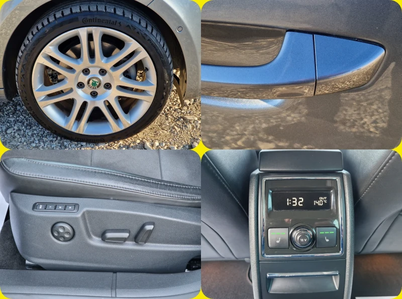 Skoda Superb 2.0Tdi/DSG/4X4/Keyless/Navi/Самопаркиране/Ел.багаж, снимка 14 - Автомобили и джипове - 48387787