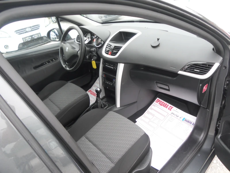 Peugeot 207 1.4i ЛИЗИНГ!!!! РЕАЛНИ КИЛОМЕТРИ+ СЕРВИЗНА ИСТОРИЯ, снимка 10 - Автомобили и джипове - 51206025