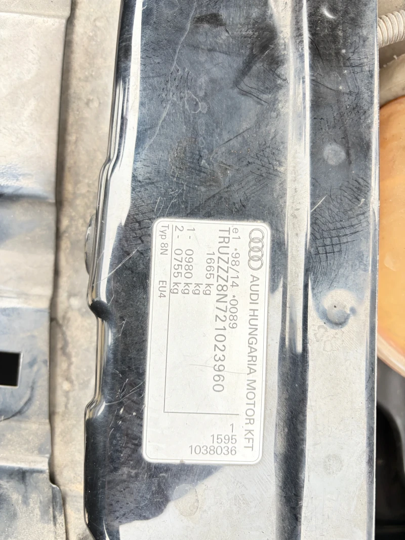 Audi Tt, снимка 7 - Автомобили и джипове - 53390146