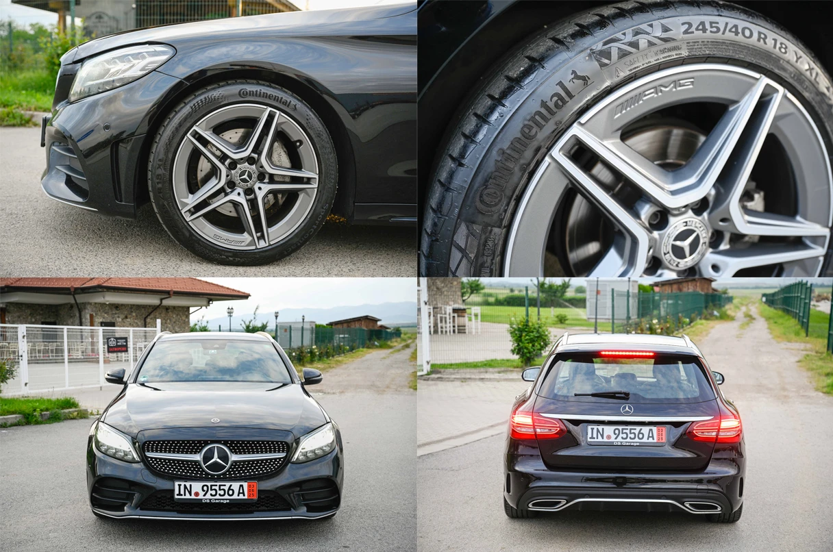 Mercedes-Benz C 220 d* AMG-Line* 9G-tronic* LED* Камера* ПАНОРАМА - изображение 8