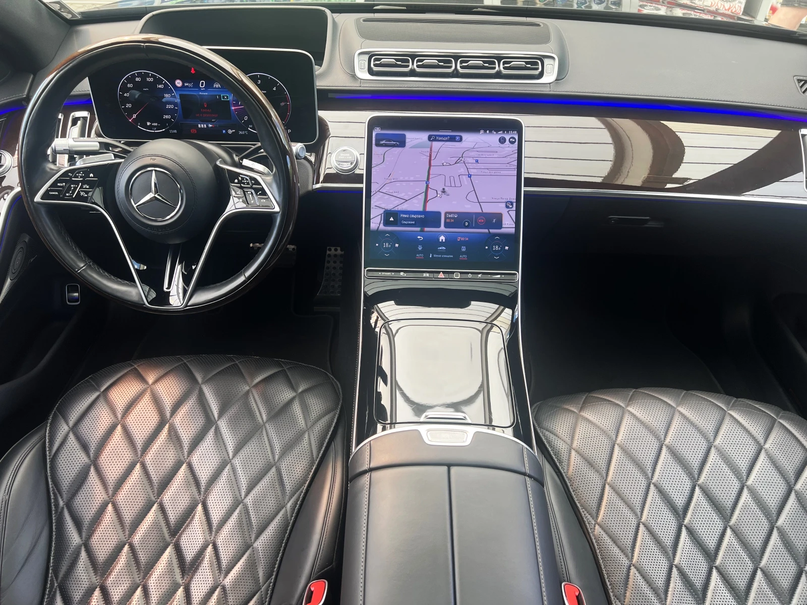 Mercedes-Benz S 400 S 350 / AMG / 4 MATIC / BURM / 360 / HEAD UP / | Mobile.bg � ����������� 10