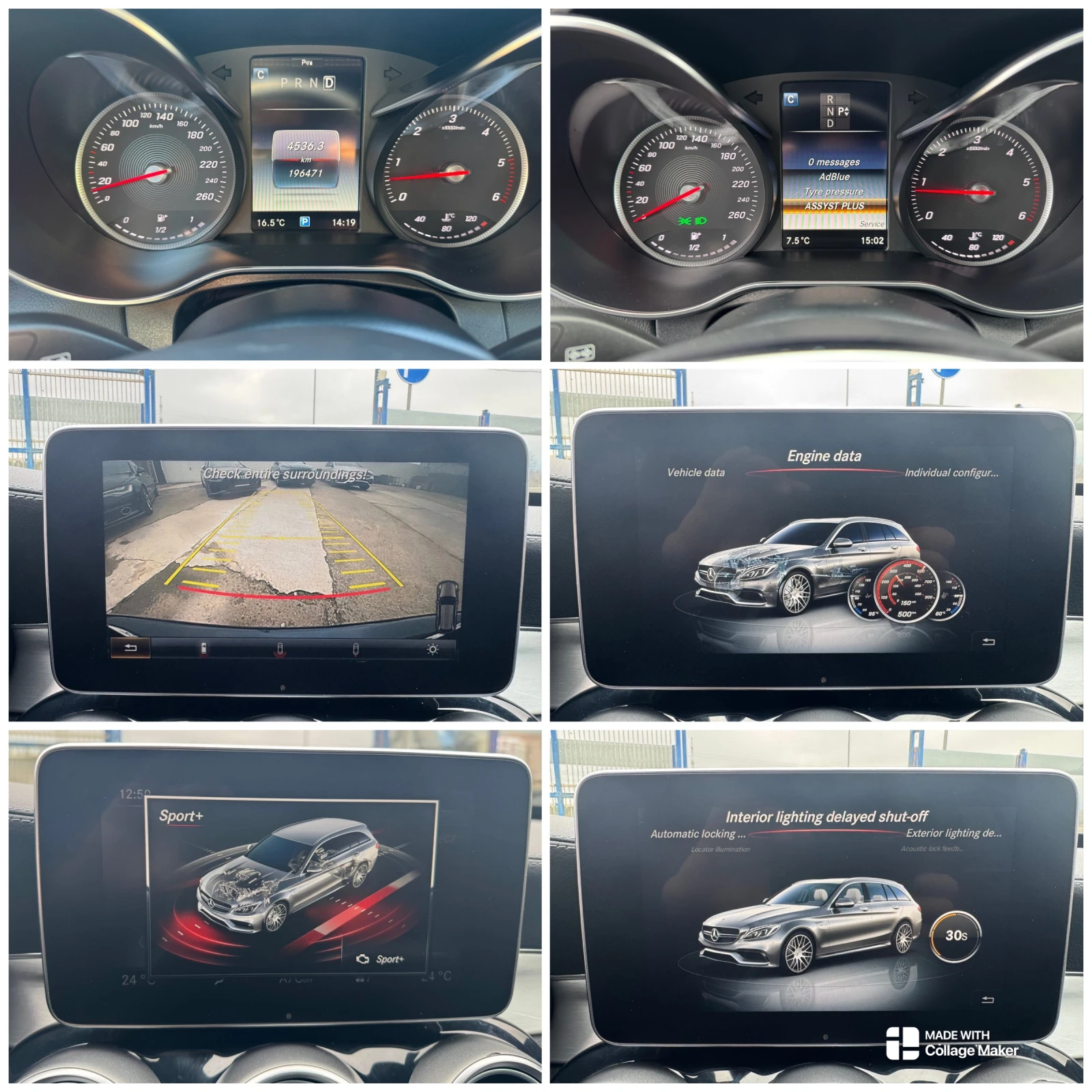 Mercedes-Benz C 250 2.2d-Bi-Turbo 205��  AMG-PREMIUM ������ �� ������ | Mobile.bg � ����������� 14